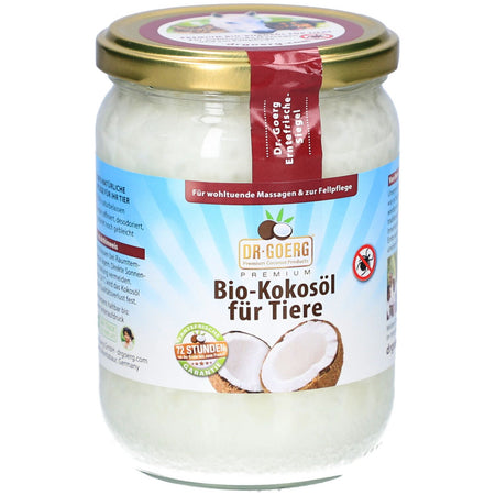 Dr. Goerg huile de coco bio pour animaux (500 ml)