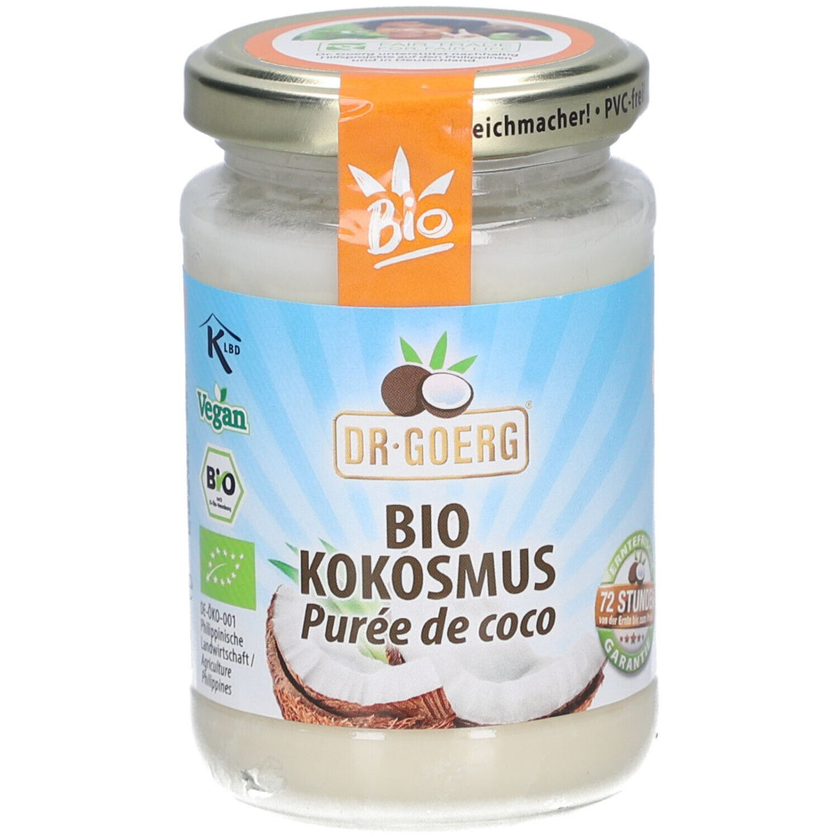 Dr. Goerg Bio-Kokosmus purée de noix de coco bio (200 g)