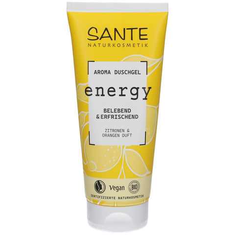 SANTE® Aroma Gel douche energy Citron & Orange - vivifiant & rafraîchissant