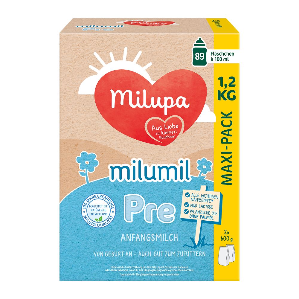 Milupa Milumil Pre lait infantile dès la naissance (1,2 kg)