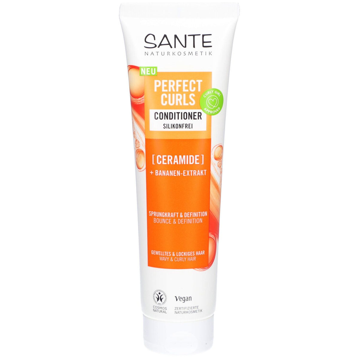 SANTE Perfect Curls après-shampooing aux céramides et à l'extrait de banane (150 ml)