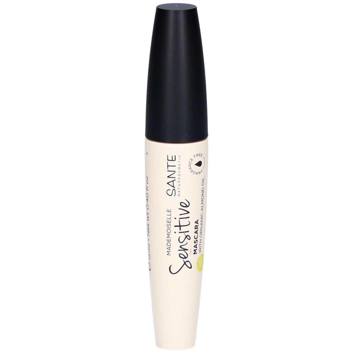 Mascara SANTE® Sensitive à l'huile d'amande bio pour les yeux sensibles (12 ml)