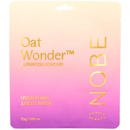 NOBE Oat Wonder masque en tissu hydratant