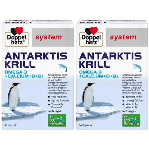 Doppelherz system ANTARKTIS-KRILL (2x60 pièces)