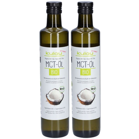 KULAU Bio- MCT huile (2x500 ml)
