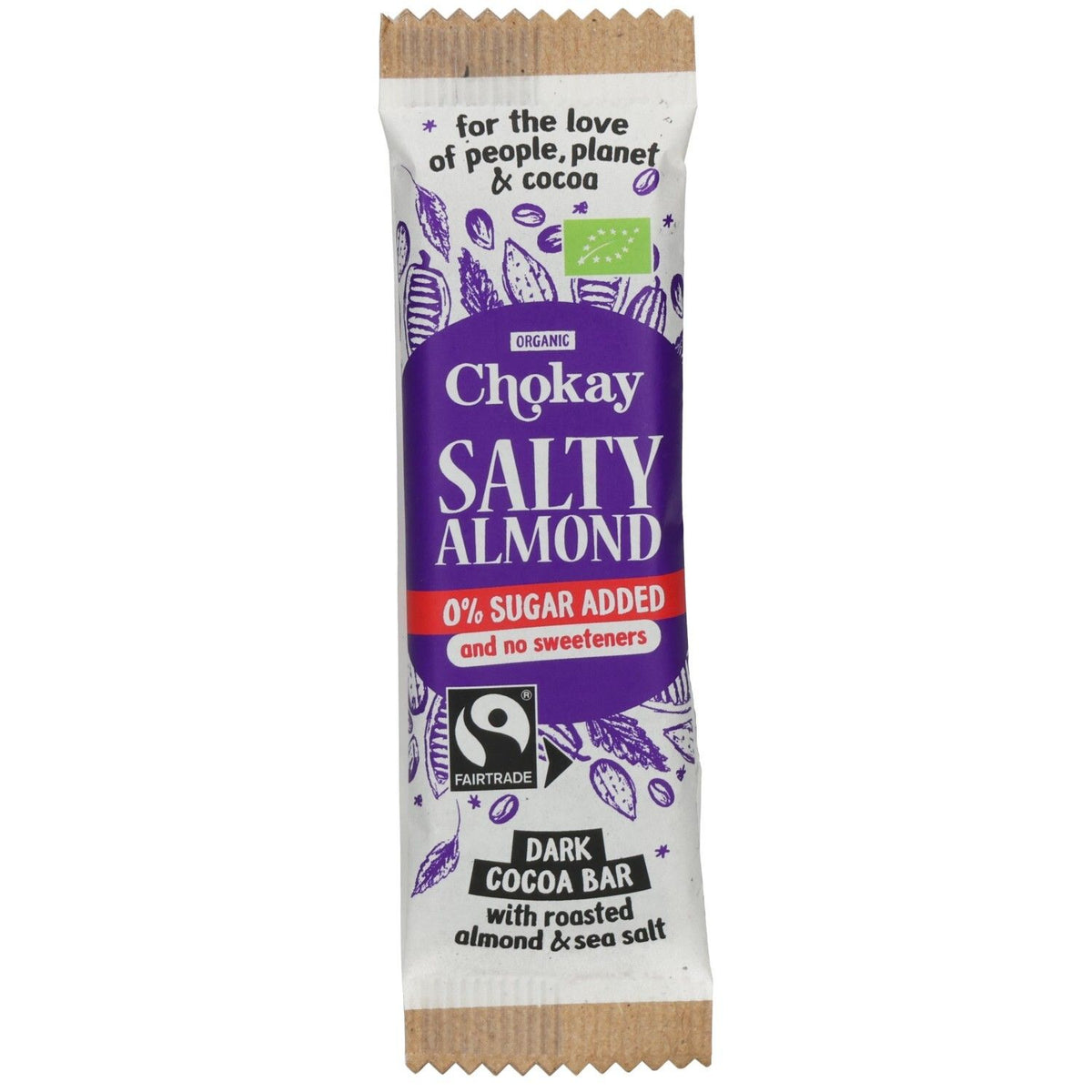Chokay barre snack aux amandes salées (30 g)