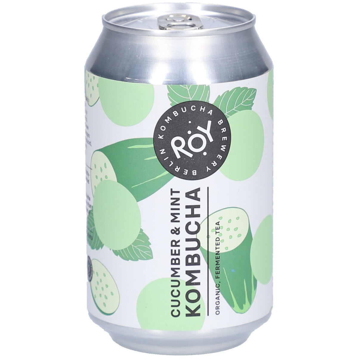 ROY Kombucha bio concombre et menthe (330 ml)