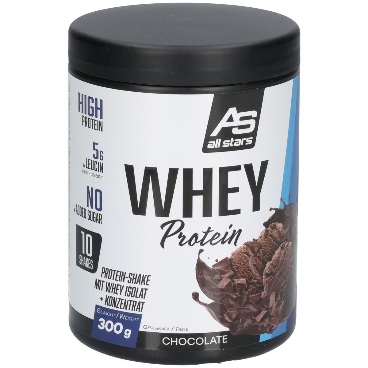all stars whey protéine chocolat (300 g)