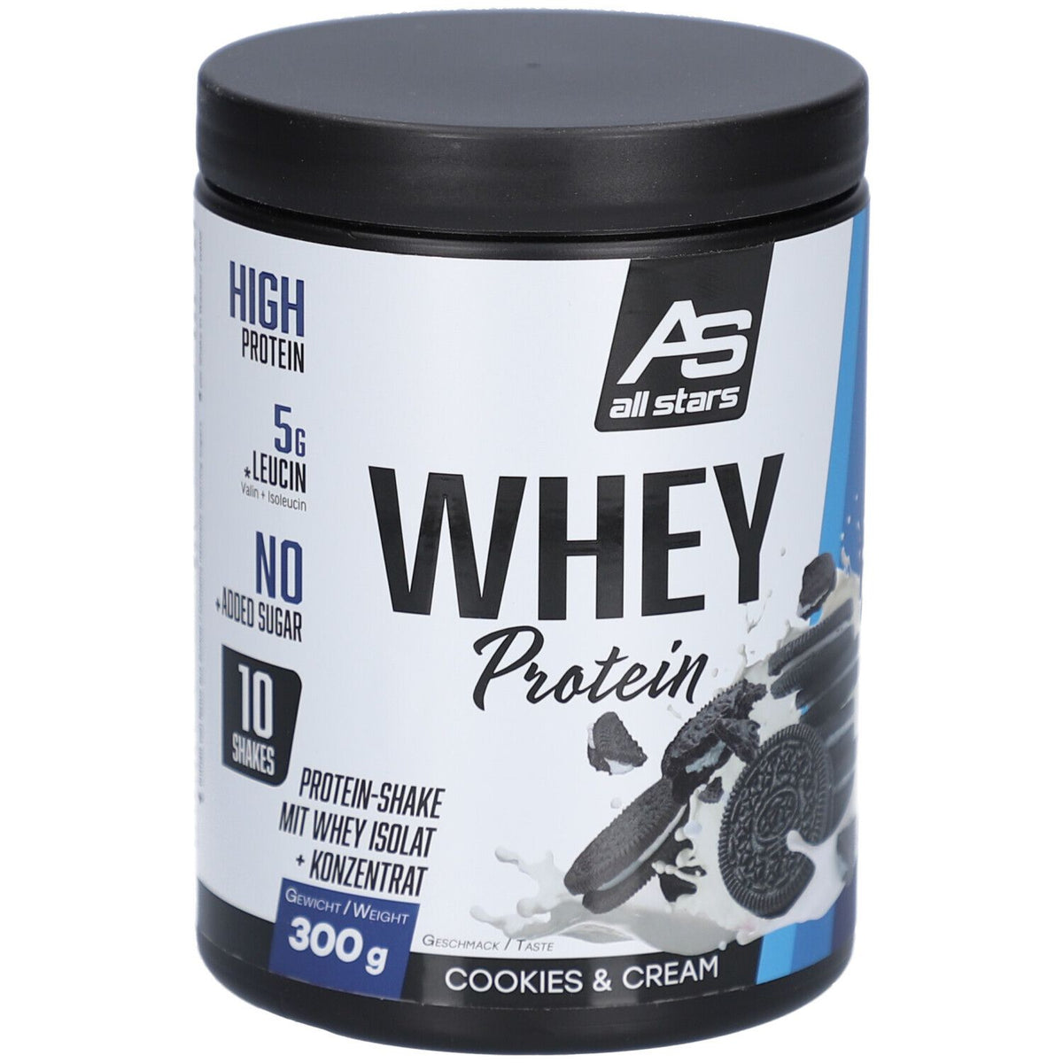 ALL STARS Whey Protein Cookies & Cream (300 g)