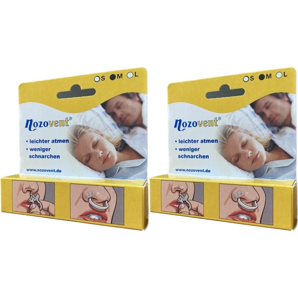 Nozovent® Medium pince nasale (2x2 pièces)