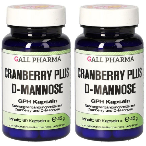 Gall Pharma Cranberry Plus D-Mannose gélules (2x60)