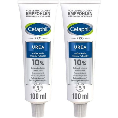 Cetaphil PRO Urea 10% intensive repairing foot cream (2x100 g)