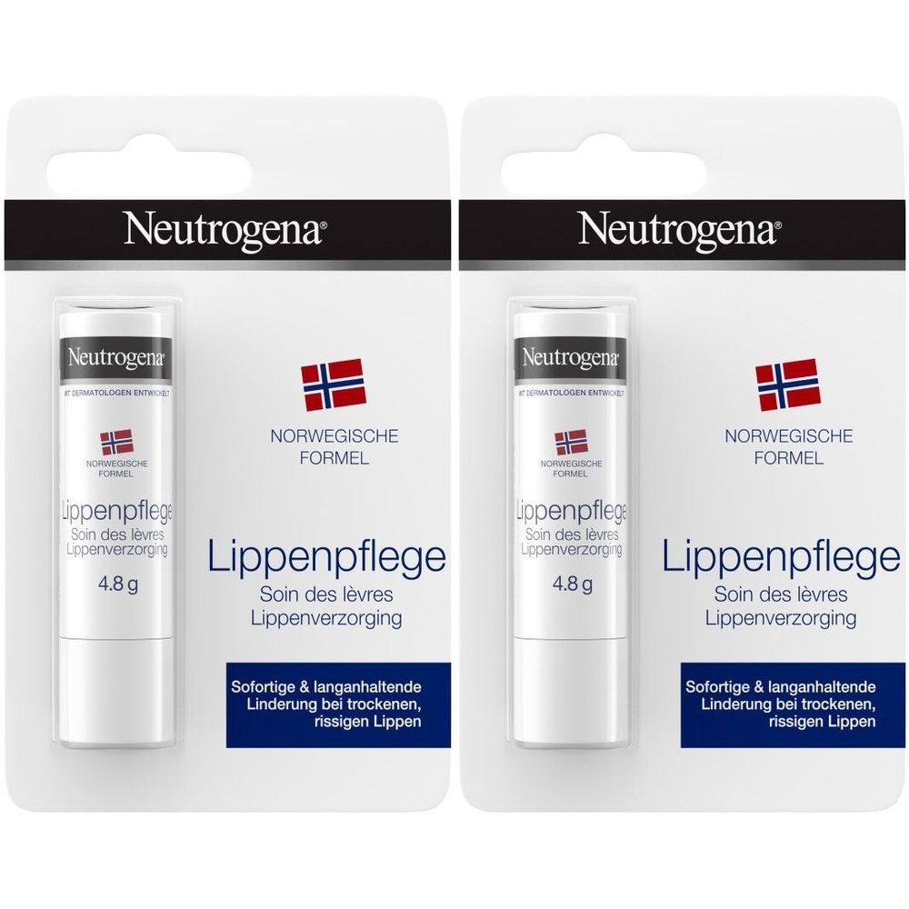 Neutrogena® Formule Norvégienne soin des lèvres (2x4,8 g)