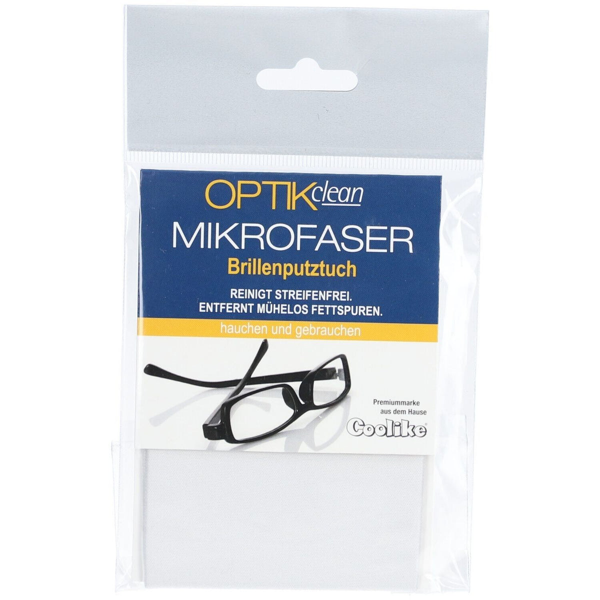 OPTIKclean chiffon de nettoyage pour lunettes en microfibre (10x1 pièces)