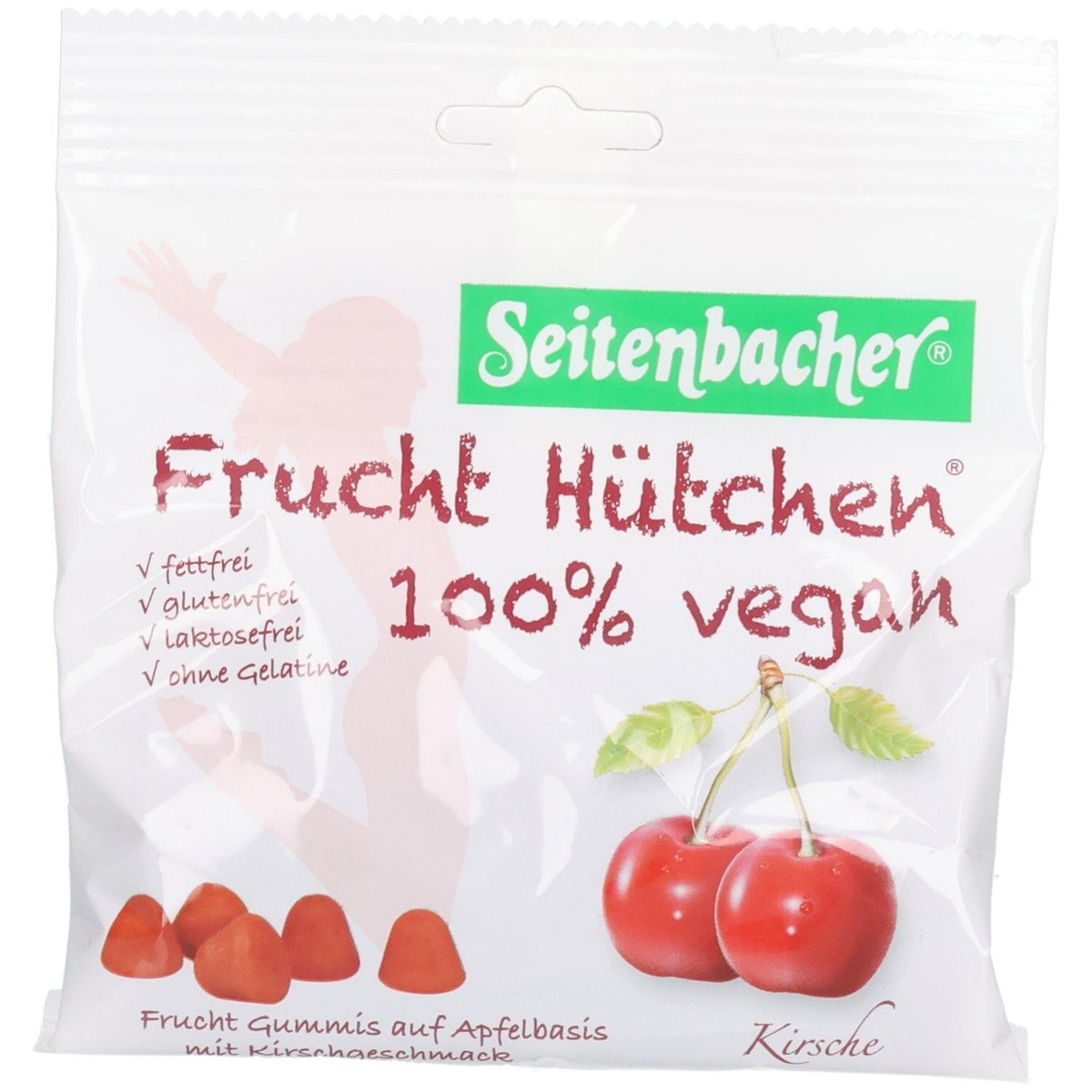Seitenbacher® Petits chapeaux de fruits à la cerise (85 g)
