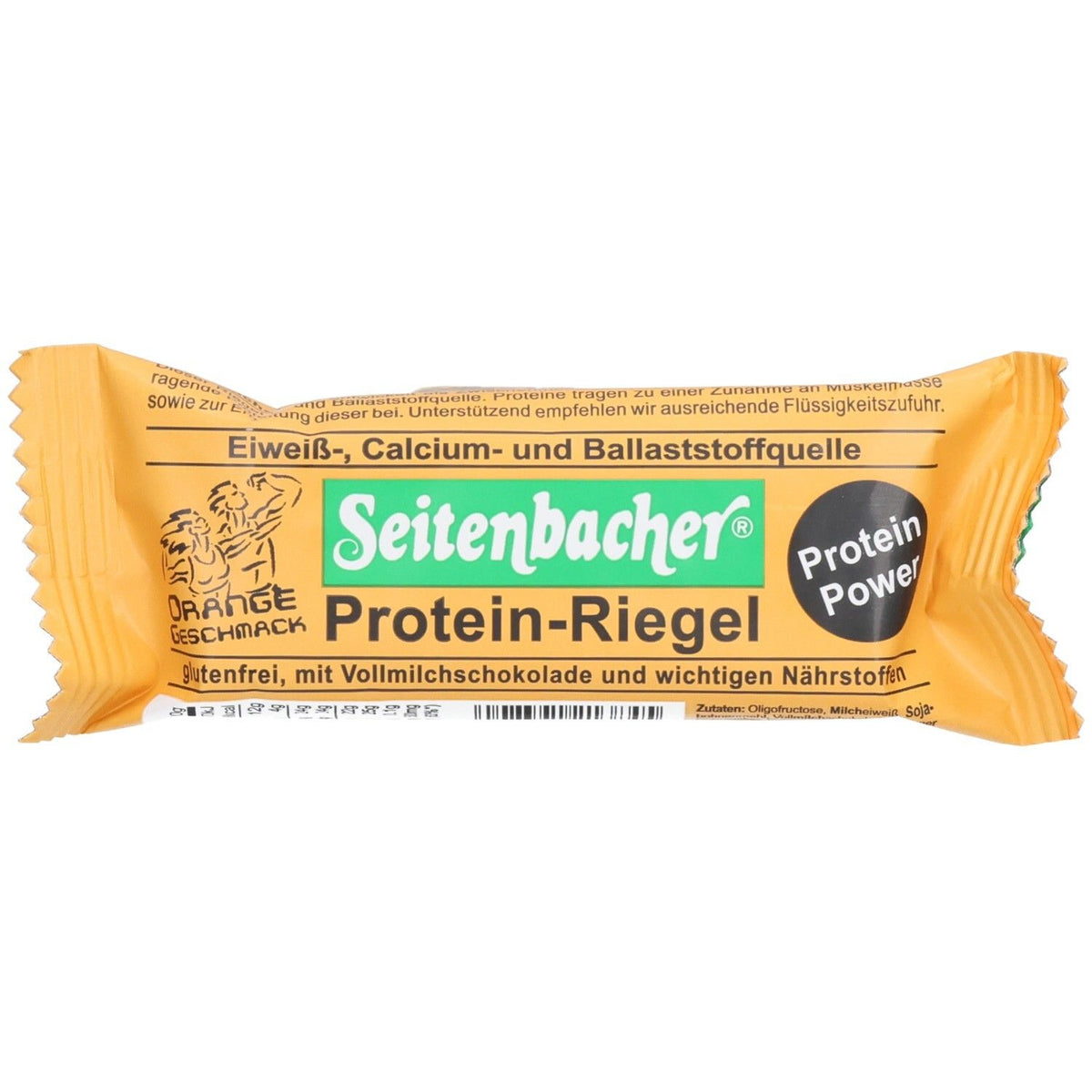 Seitenbacher® barre protéinée à l'orange (60 g)
