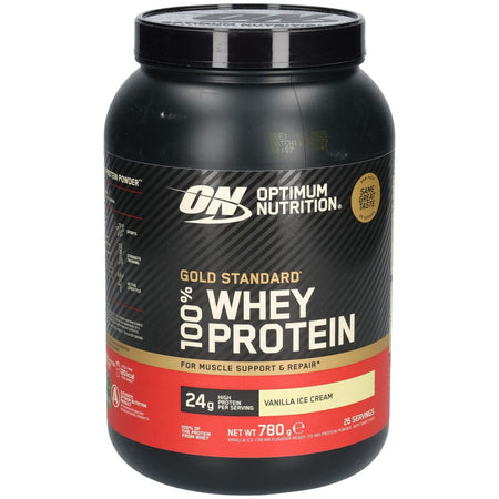 Optimum Nutrition Gold Standard 100% Whey Protein poudre Vanilla Ice Cream (780 g)