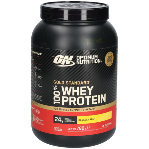 Optimum Nutrition Gold Standard 100% Whey Protein poudre banane crème (780 g)