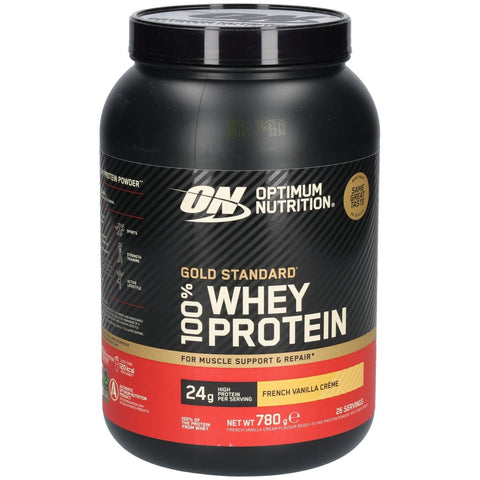 Optimum Nutrition Gold Standard 100% Whey poudre French Vanilla Crème (780 g)