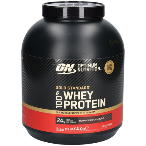 Optimum Nutrition Gold Standard 100% Whey poudre de protéine Double Rich Chocolate (2015 g)