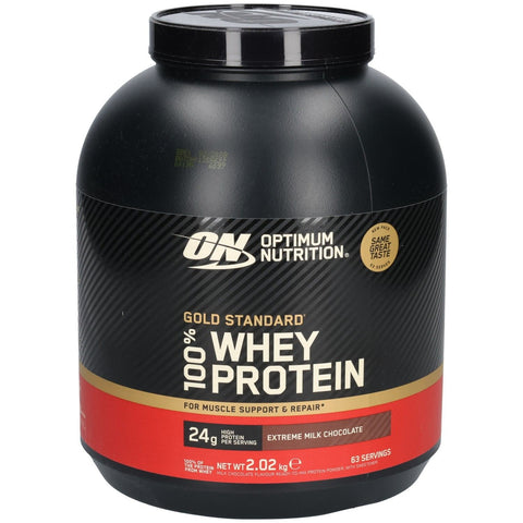Optimum Nutrition Gold Standard 100% Whey poudre Extreme Milk Chocolate (2016 g)