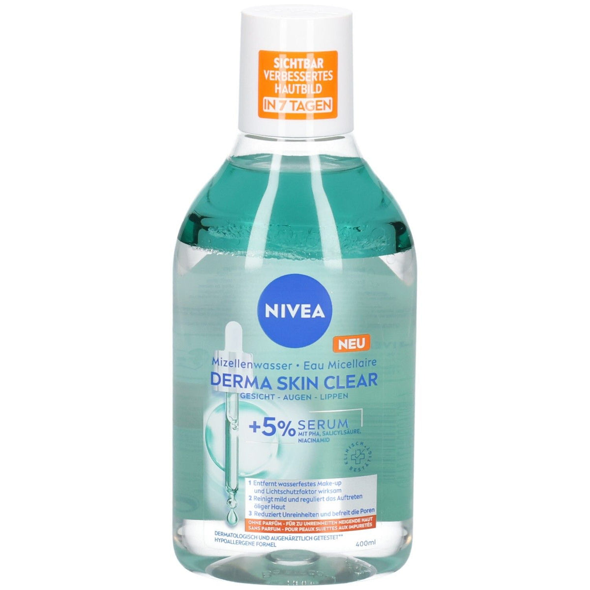 NIVEA DERMA SKIN CLEAR eau micellaire (400 ml)