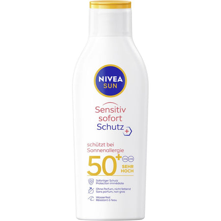 NIVEA SUN Sensitive Protection Immédiate SPF 50 (200 ml)