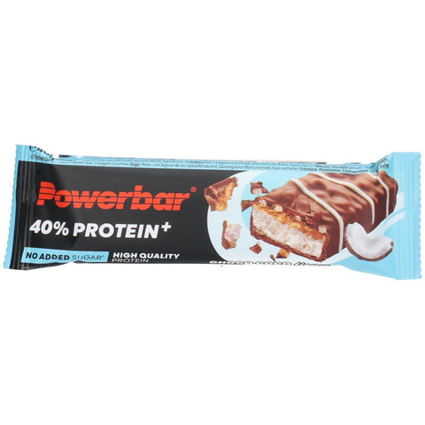 PowerBar 40% Protein+ High Protein Low Sugar barre Choco Coco (40 g)
