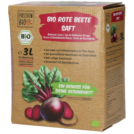 Jus de betterave rouge bio (3 l)