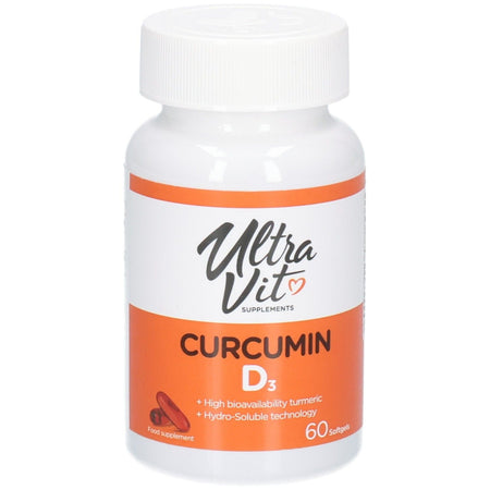 UltraVit Curcumin D3 gélules molles (60)