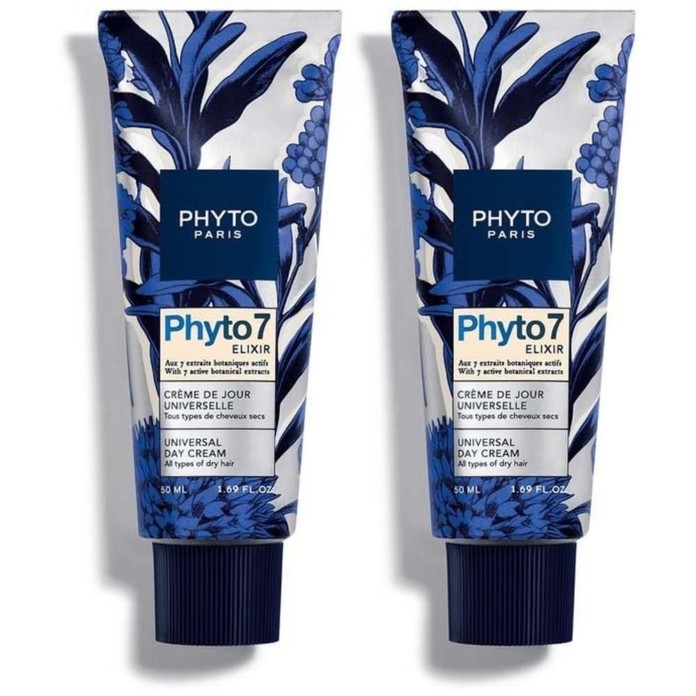 PHYTO PARIS Phyto 7 Elixir crème de jour pour cheveux (2x50 ml)