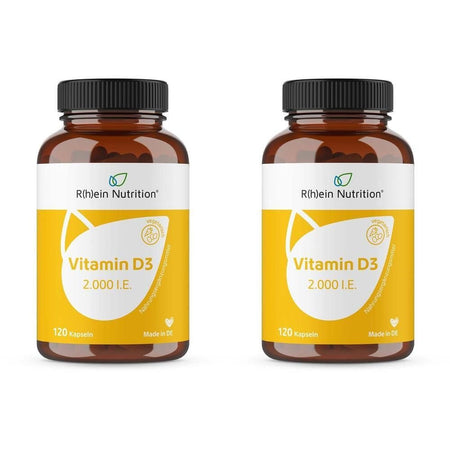 R(h)ein Nutrition Vitamine D3 2.000 UI (2x120 gélules)