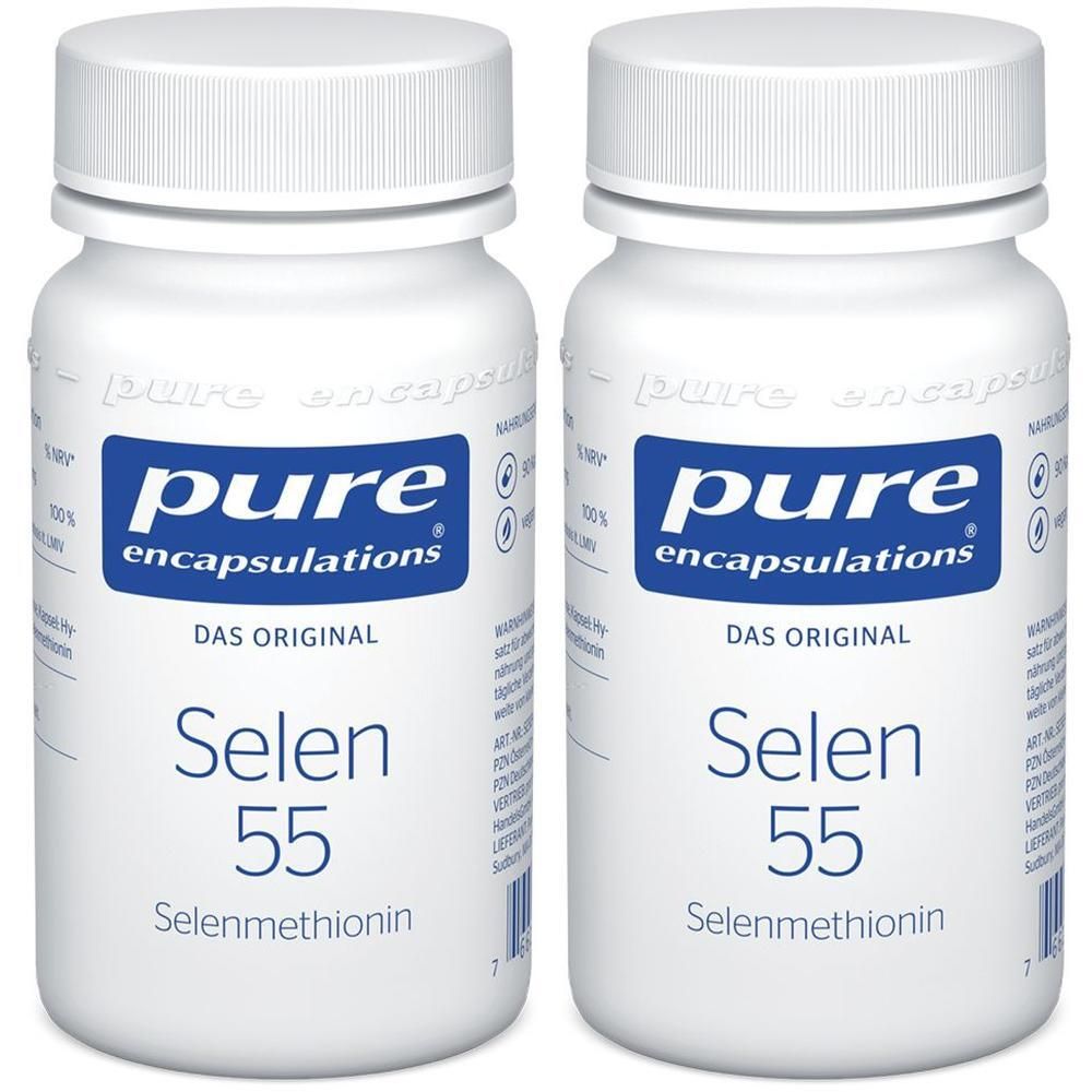 Pure Encapsulations® Selen 55 (sélénométhionine) — 2x90 gélules