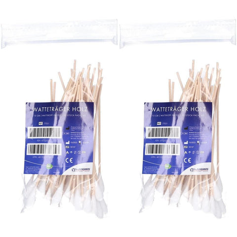 Dr. Junghans® cotons-tiges (2x50 pièces)