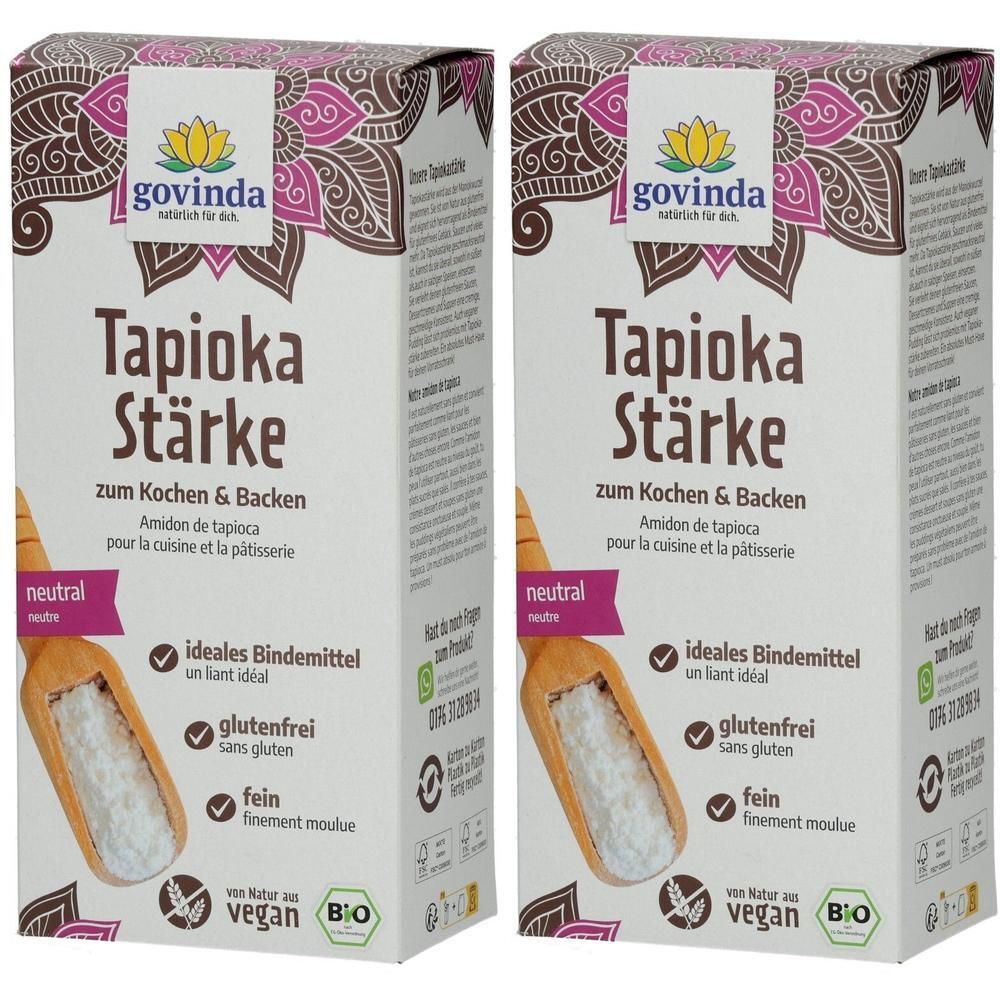GOVINDA fécule de tapioca (2x330 g)