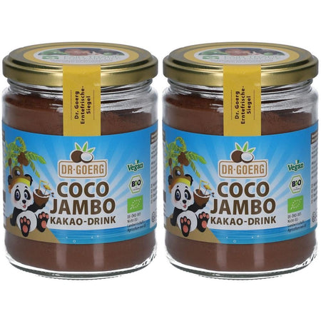 Coco Jambo – Cacao bio avec sucre de fleur de coco – 2x320 g
