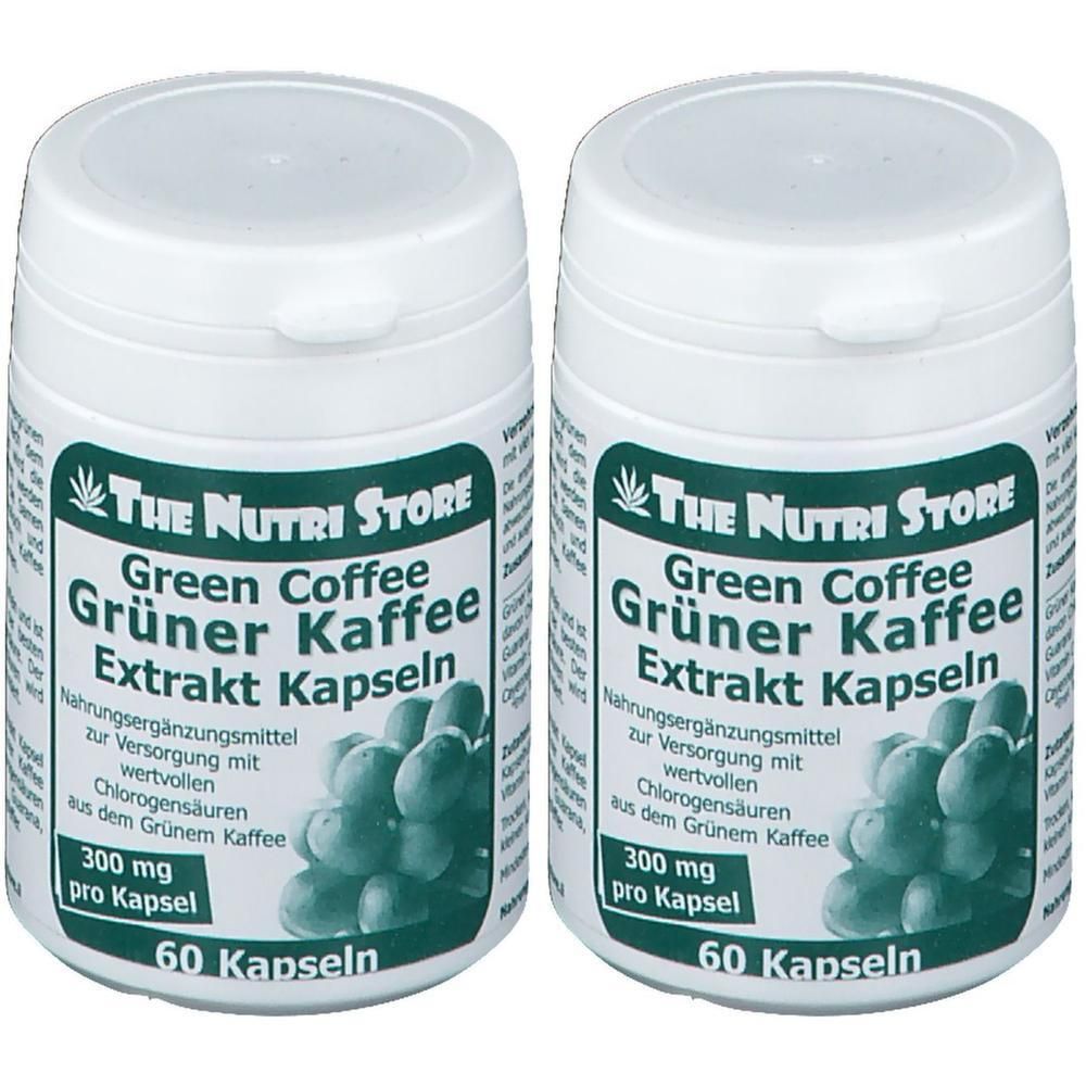 Extrait de café vert 300 mg (2x60 pièces)