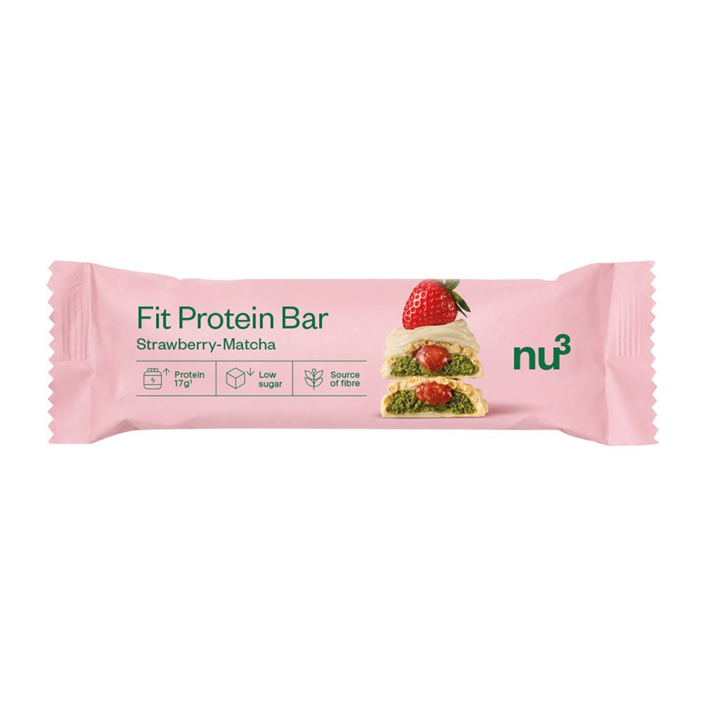 nu3 Fit Protein Bar Strawberry-Matcha (55 g)