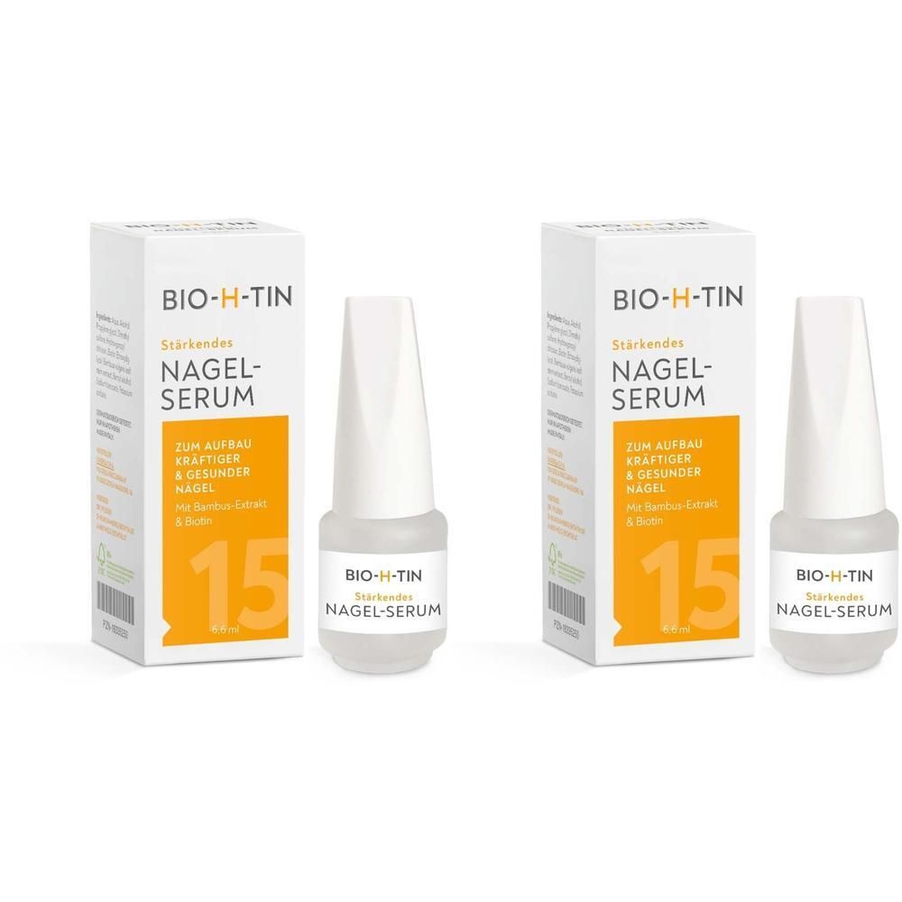 BIO-H-TIN Sérum fortifiant pour ongles (2x6,6 ml)