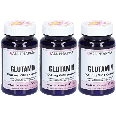 GALL PHARMA Glutamine 500 mg GPH gélules (3x60)