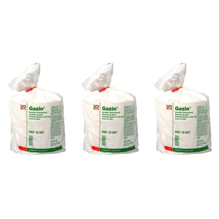 Gazin® bande de gaze 10 cm x 5 m 4 plis (3x1 pièce)