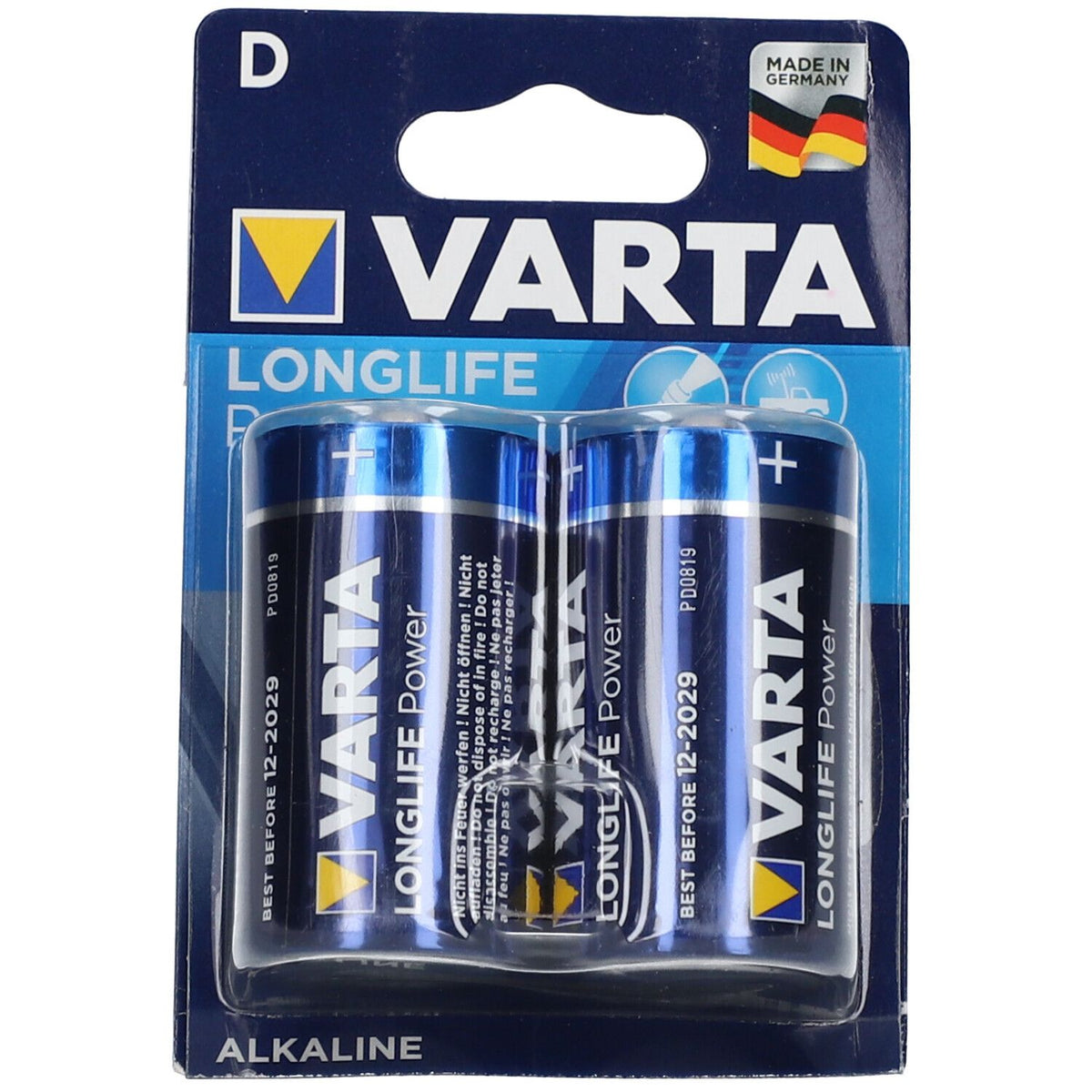 Varta V4920 batterie mono LR20 (2 pièces)