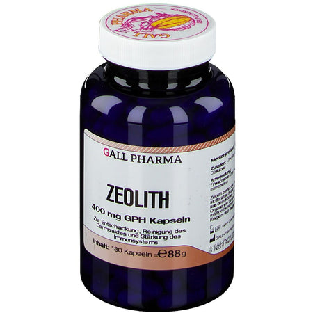 GALL PHARMA Zeolith 400 mg GPH gélules (180 pièces)