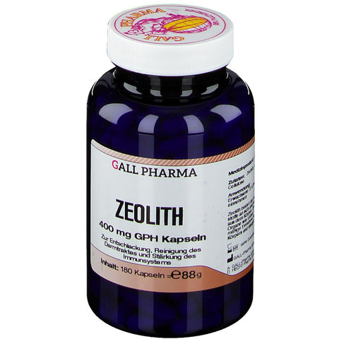 GALL PHARMA Zeolith 400 mg GPH gélules (180 pièces)