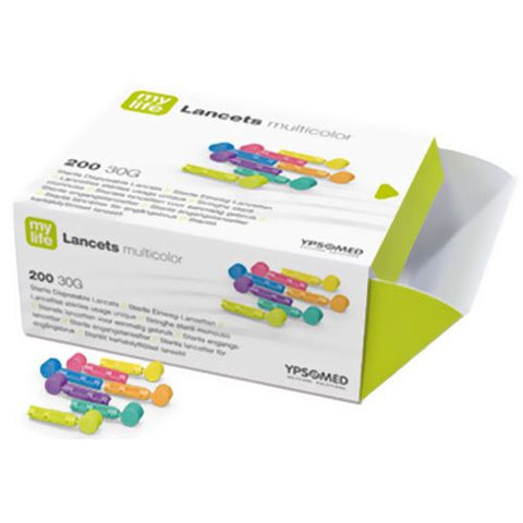 Mylife Multicolored Lancets (200 pieces)