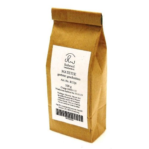 ApoFit Feuilles de maté torréfiées et coupées (100 g)