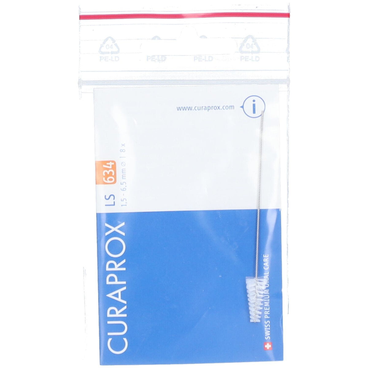 Curaprox LS 634 brossettes interdentaires (8 pièces)