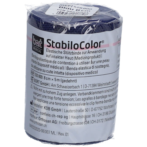 Bort Stabilocolor 8 cm blue bandage (1 piece)
