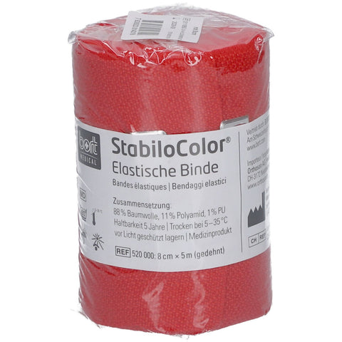 BORT StabiloColor® bande 8 cm x 5 m rouge (1 pièce)