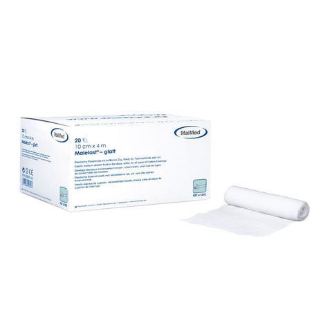 Maielast® bandes de fixation lisses (10 cm x 4 m)